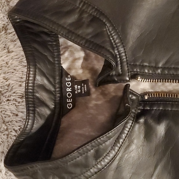 George fuax leather jacket - Picture 5 of 7